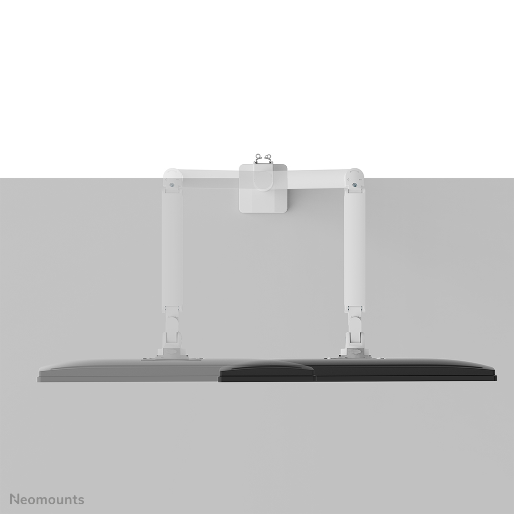Neomounts DS70-250WH1 Braccio per monitor 17-35" - molla a gas - Topfix - 180°-stop